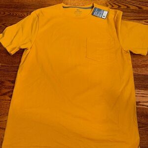 Jockey Men's Mustard Short Sleeve Tee